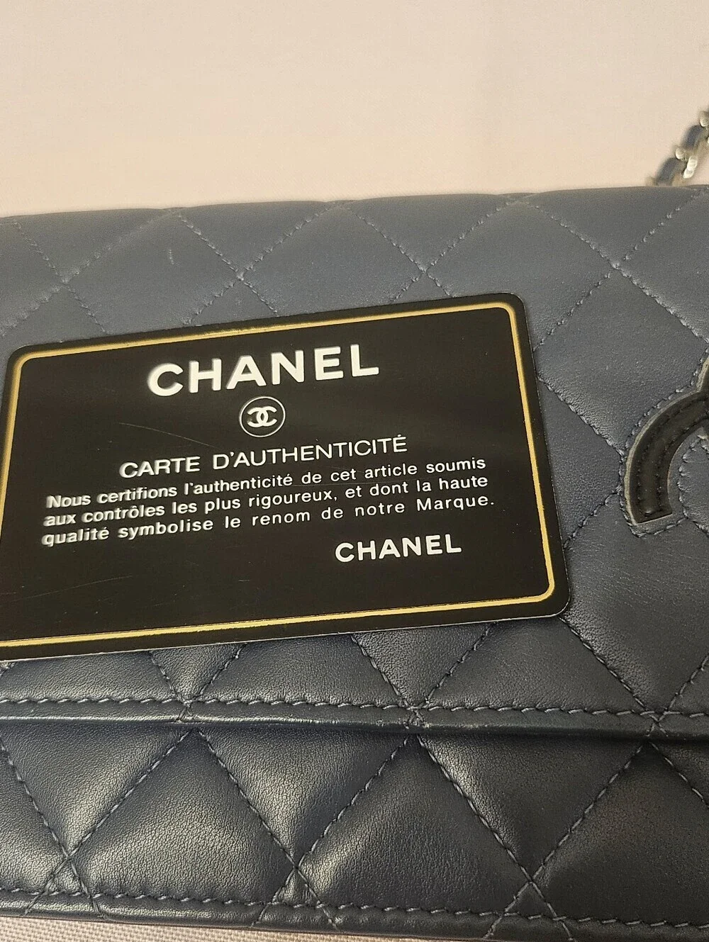 Chanel Cambon Ligne Wallet on Chain